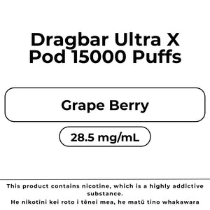 Dragbar Ultra X Pod Grape Berry