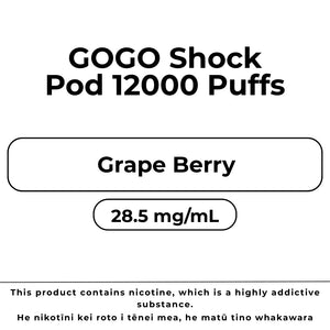 GoGo Shock Pod Grape Berry