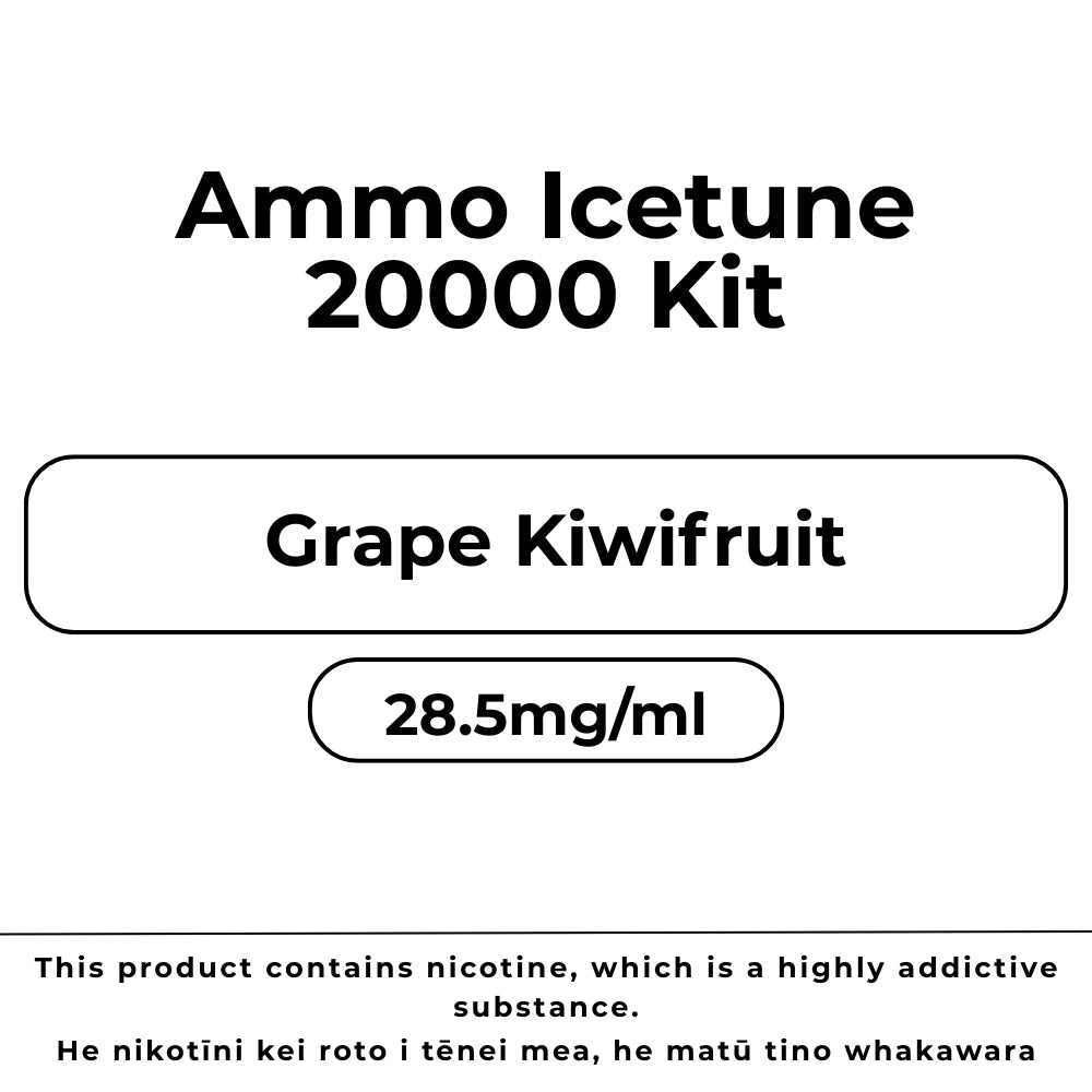 Ammo ICETUNE Kit Grape Kiwifruit