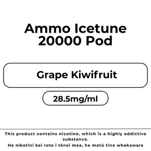 Ammo ICETUNE Pod Grape Kiwifruit