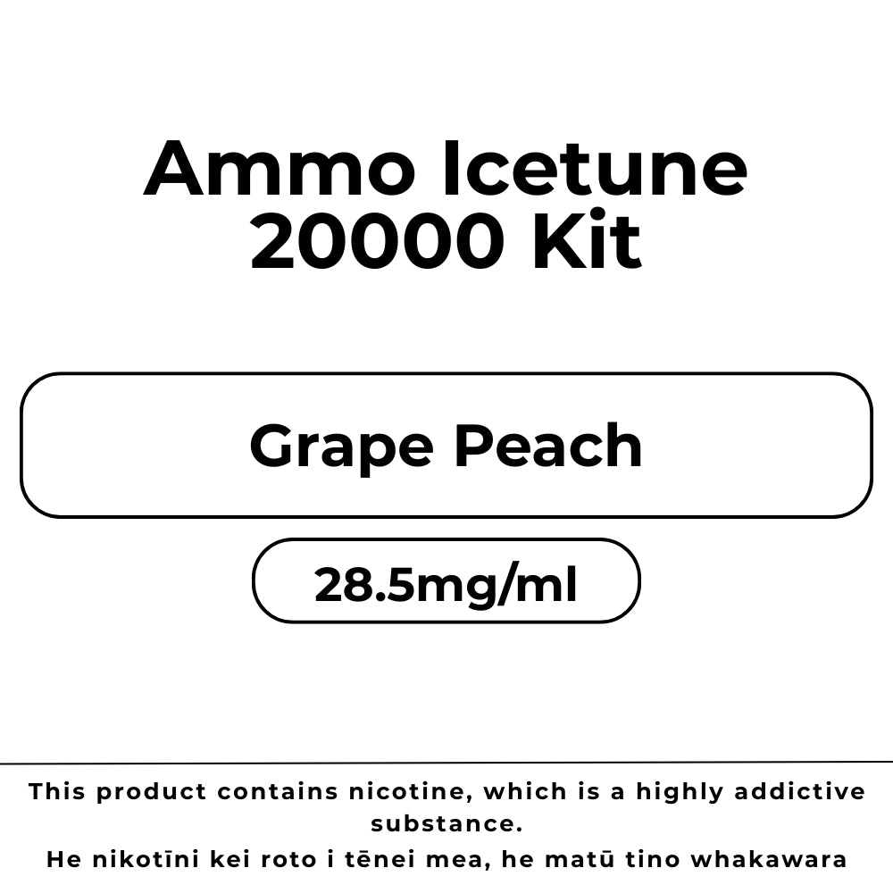 Ammo ICETUNE Kit Grape Peach