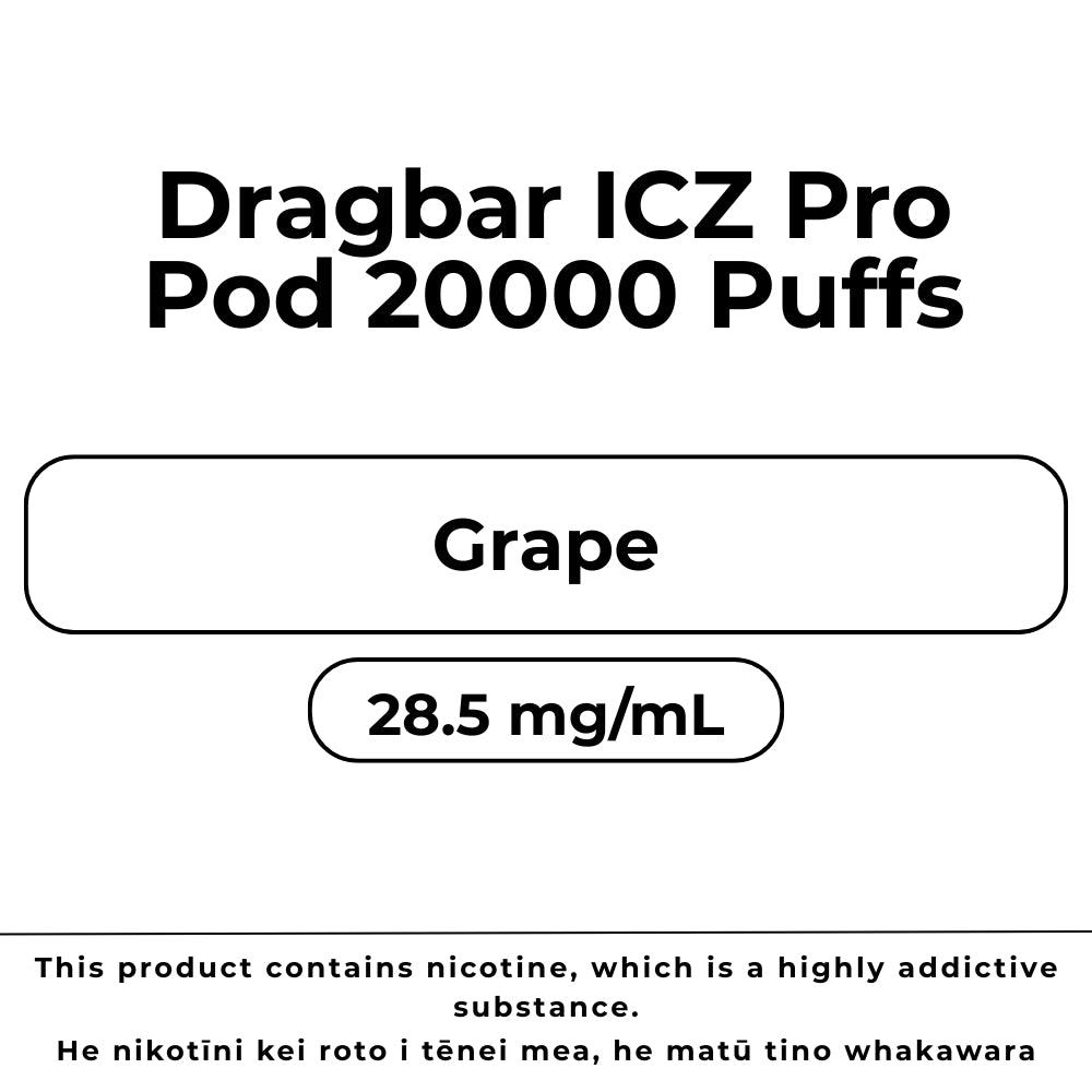 Dragbar ICZ Pro Pod Grape