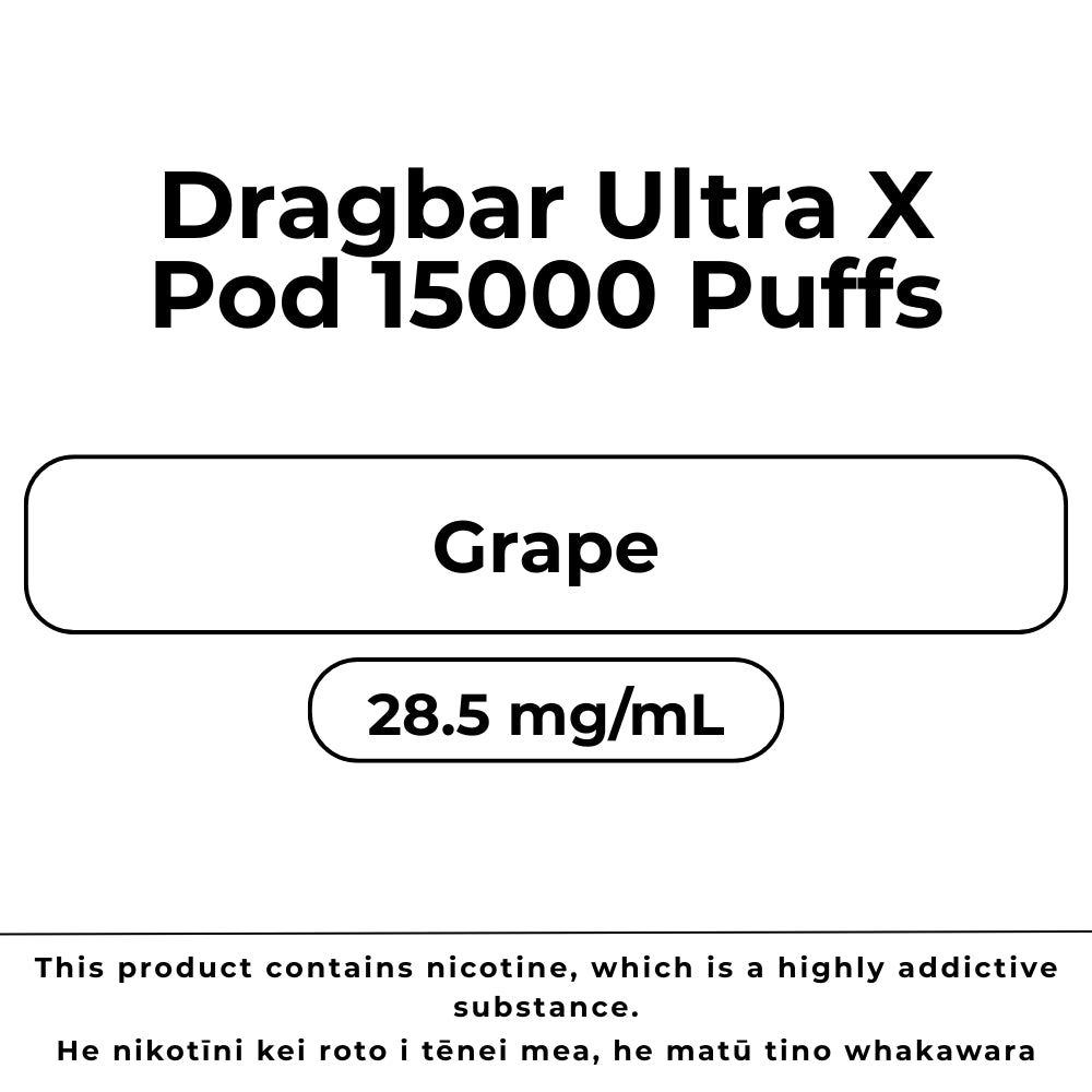 Dragbar Ultra X Pod Grape