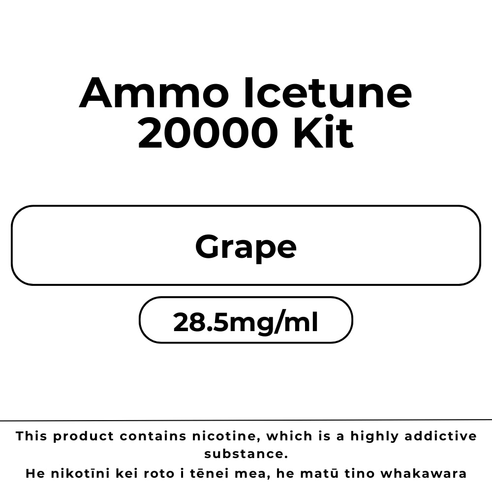 Ammo ICETUNE Kit Grape