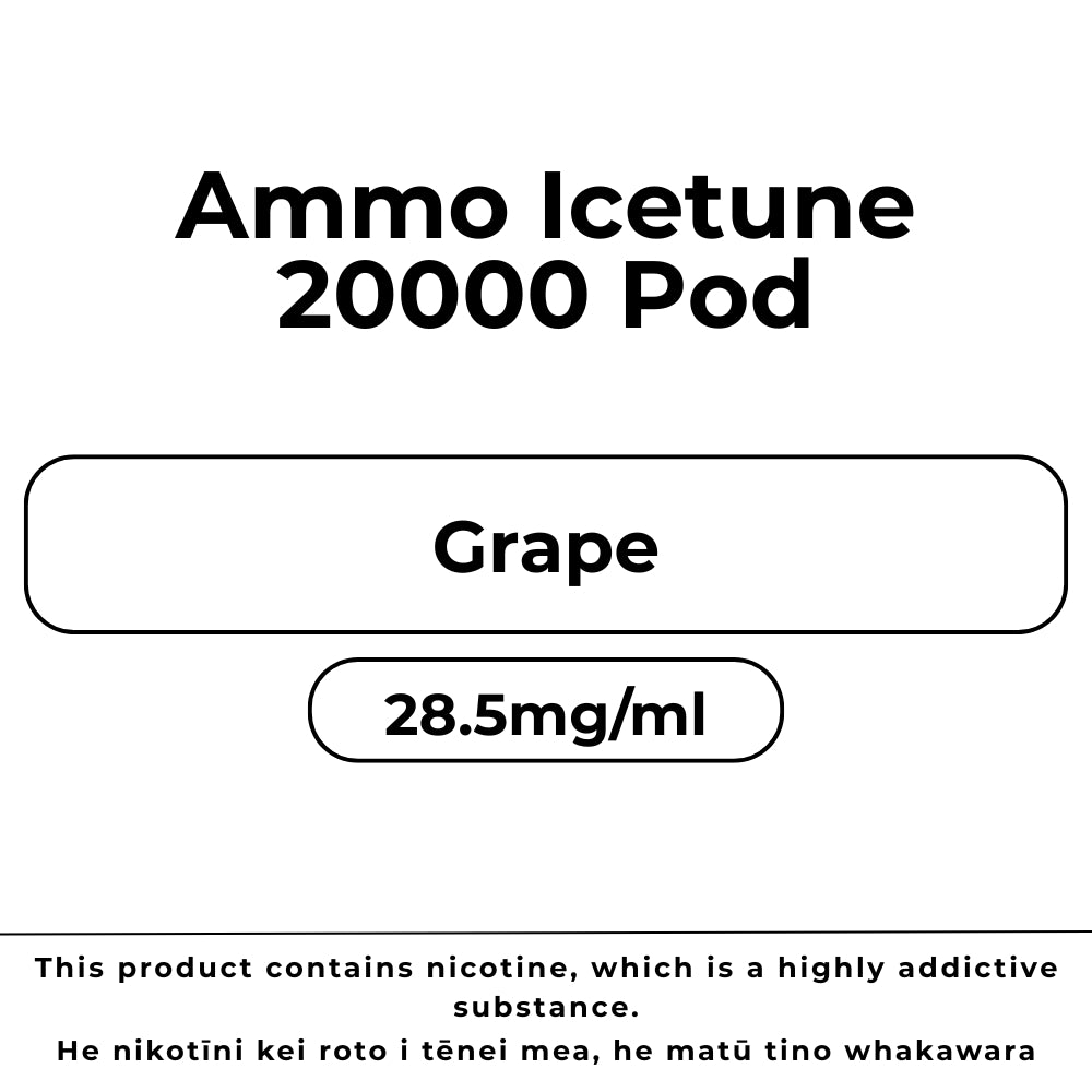 Ammo ICETUNE Pod Grape