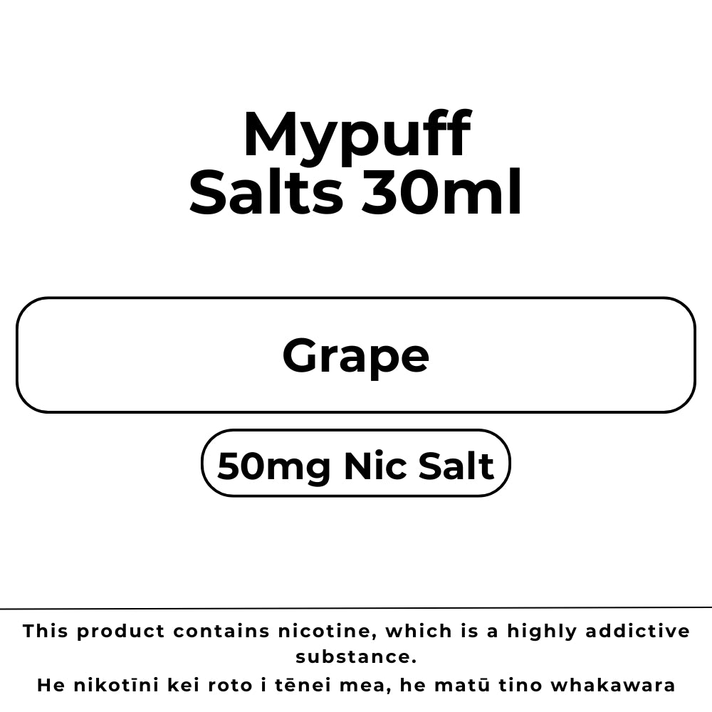 Mypuff 28.5mg/ml Grape