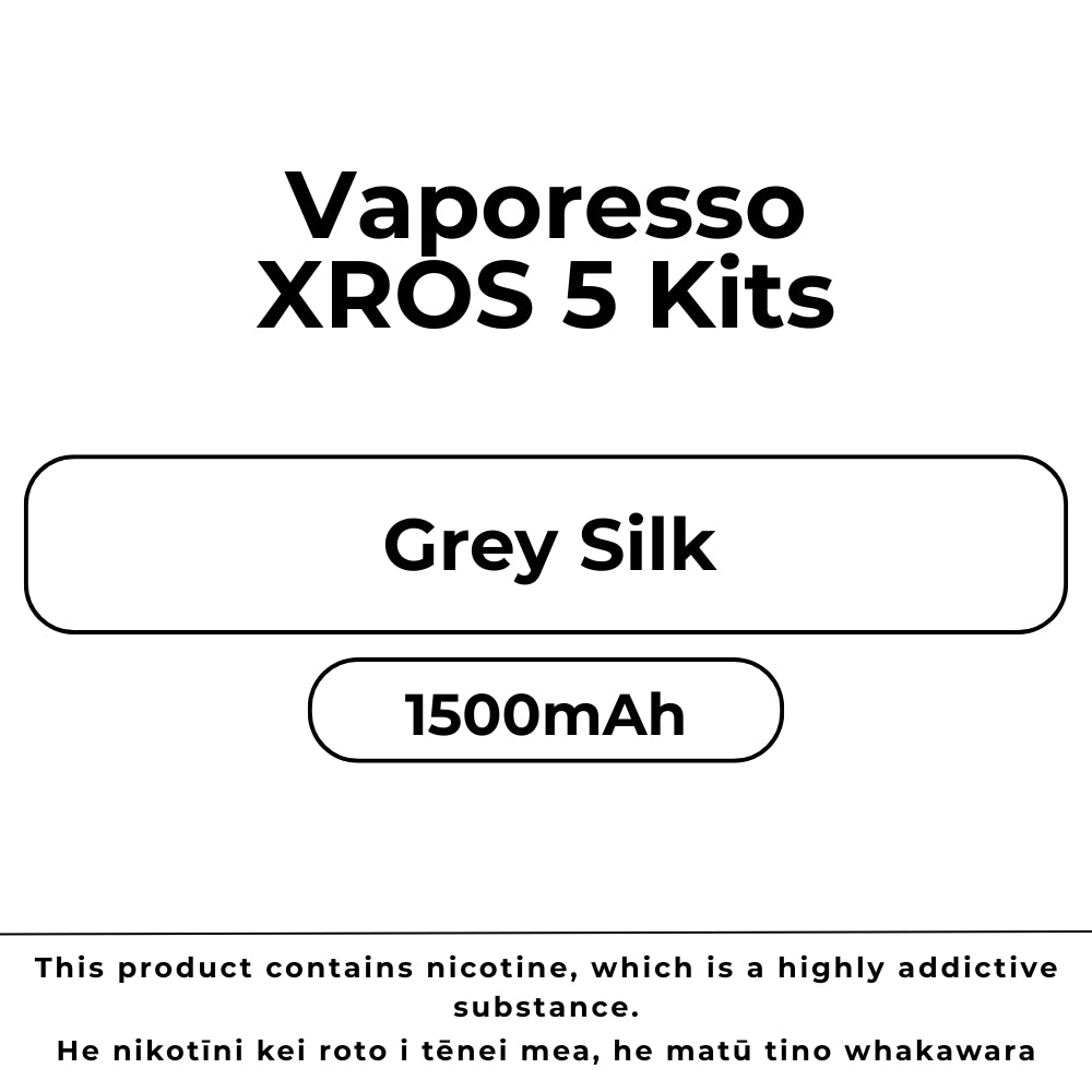Vaporesso Xros 5 Grey Silk