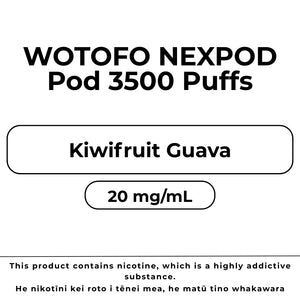 Wotofo NexPod Pod Kiwifruit Guava