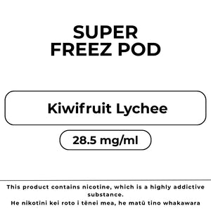 Super Freez Pod Kiwifruit Lychee
