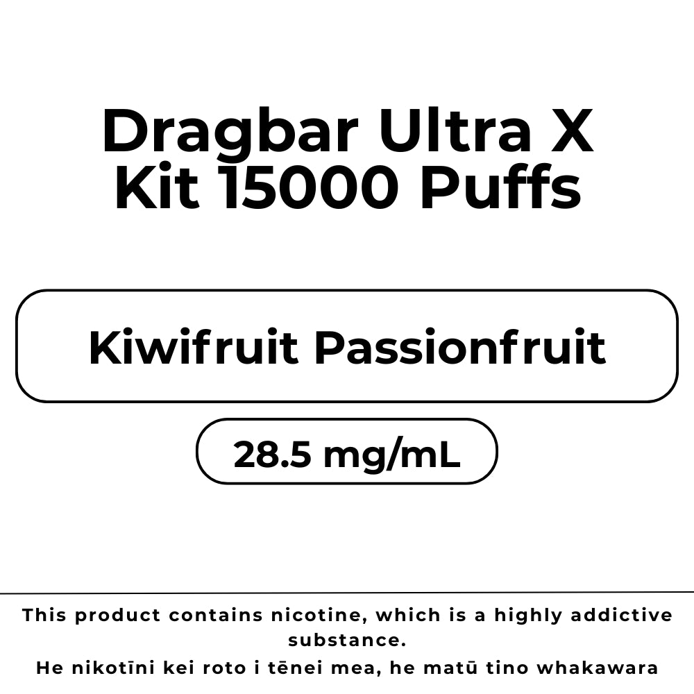 Dragbar Ultra X Kit Kiwifruit Passionfruit