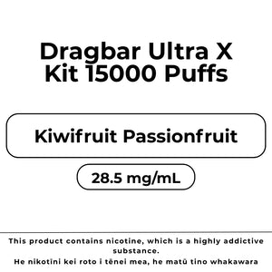 Dragbar Ultra X Kit Kiwifruit Passionfruit