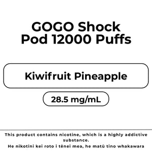 GoGo Shock Pod Kiwifruit Pineapple