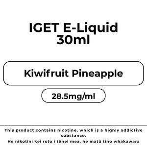 IGET E-Liquid Kiwifruit Pineapple 28.5mg/ml