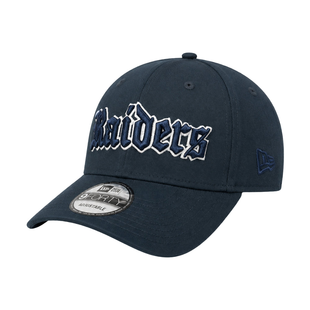 Las Vegas Raiders Navy 9FORTY Adjustable Cap