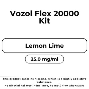 Vozol Flex 20000 Kit Lemon Lime