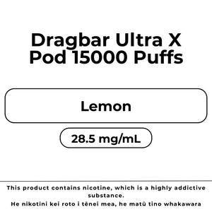 Dragbar Ultra X Pod Lemon