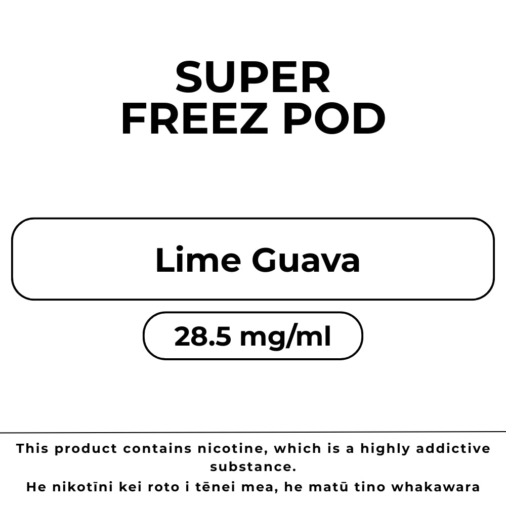 Super Freez Pod Lime Guava