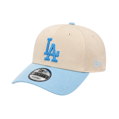 Los Angeles Dodgers Cream/Light Blue 9FORTY Adjustable Cap