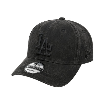 Los Angeles Dodgers Washed Black 9FORTY Adjustable Cap