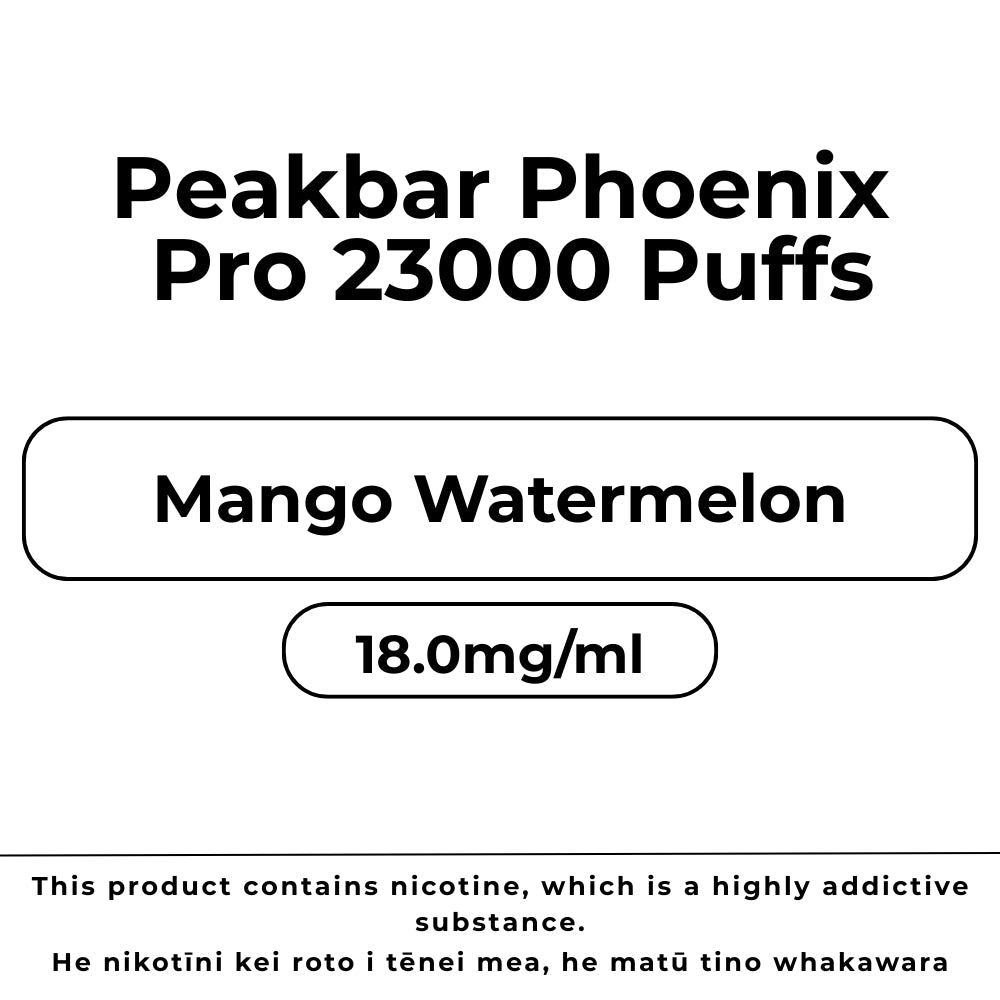 Peakbar Phoenix Pro Mango Watermelon