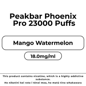 Peakbar Phoenix Pro Mango Watermelon