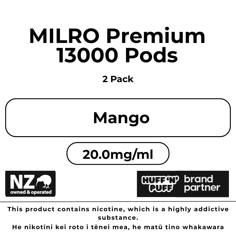 Milro Pods Mango (2 Pack)