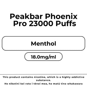 Peakbar Phoenix Pro Menthol