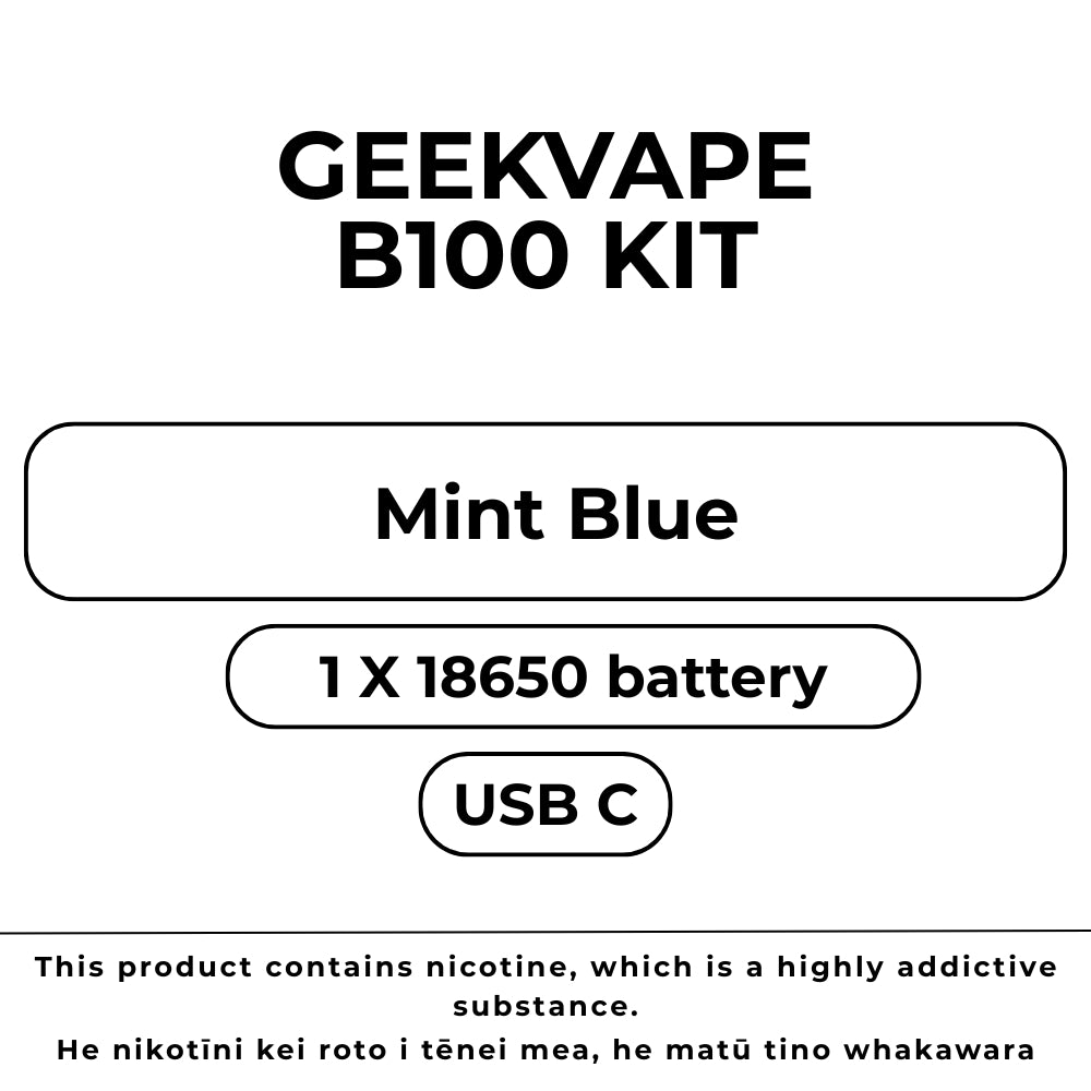 Geek Vape B100 Kit Mint Blue