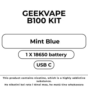 Geek Vape B100 Kit Mint Blue