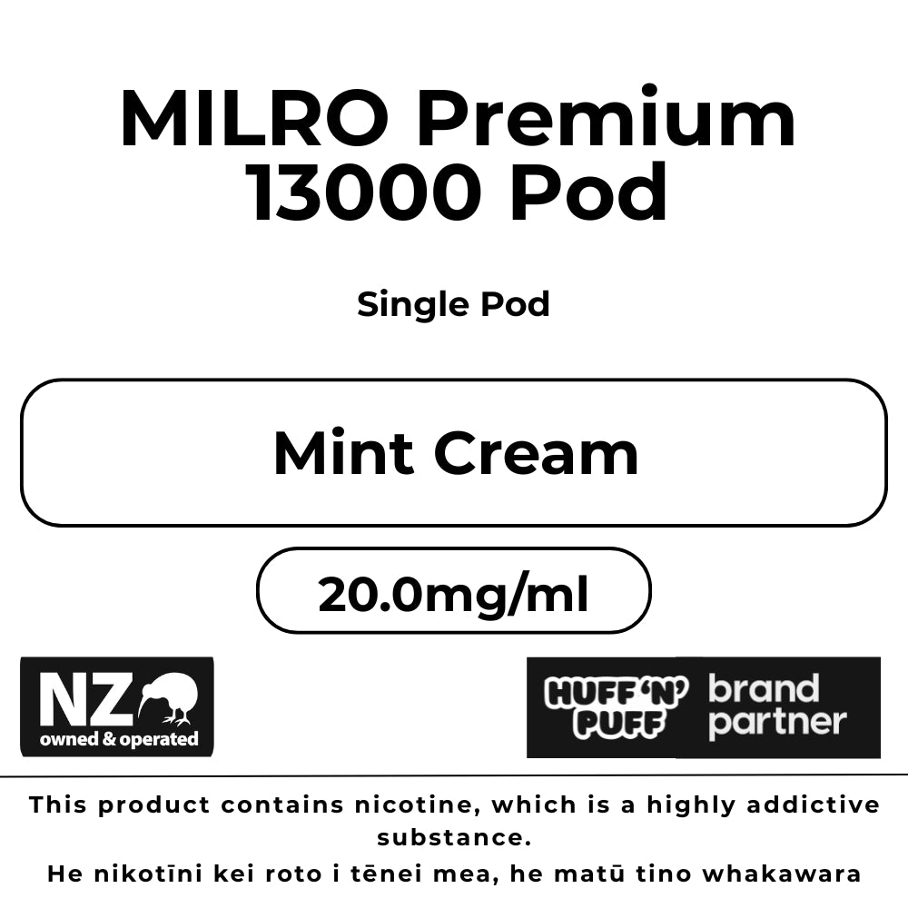 Milro Pod Mint Cream (Single Pack)