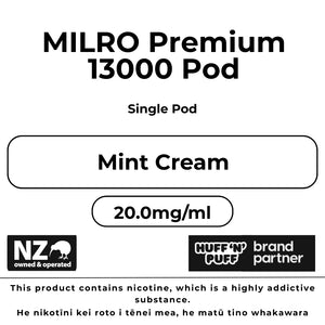 Milro Pod Mint Cream (Single Pack)