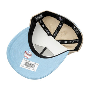 New York Yankees Cream/Light Blue 9FORTY Adjustable Cap