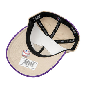 New York Yankees Cream/Purple 9FORTY Adjustable Cap