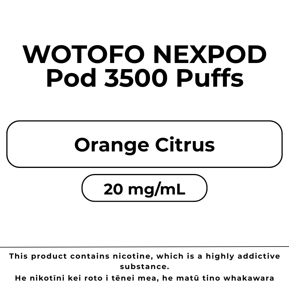 Wotofo NexPod Pod Orange Citrus