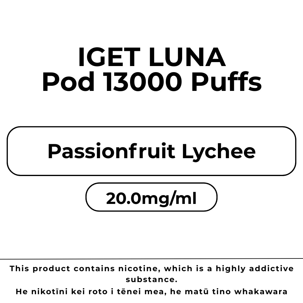 IGET Luna Pod Passionfruit Lychee