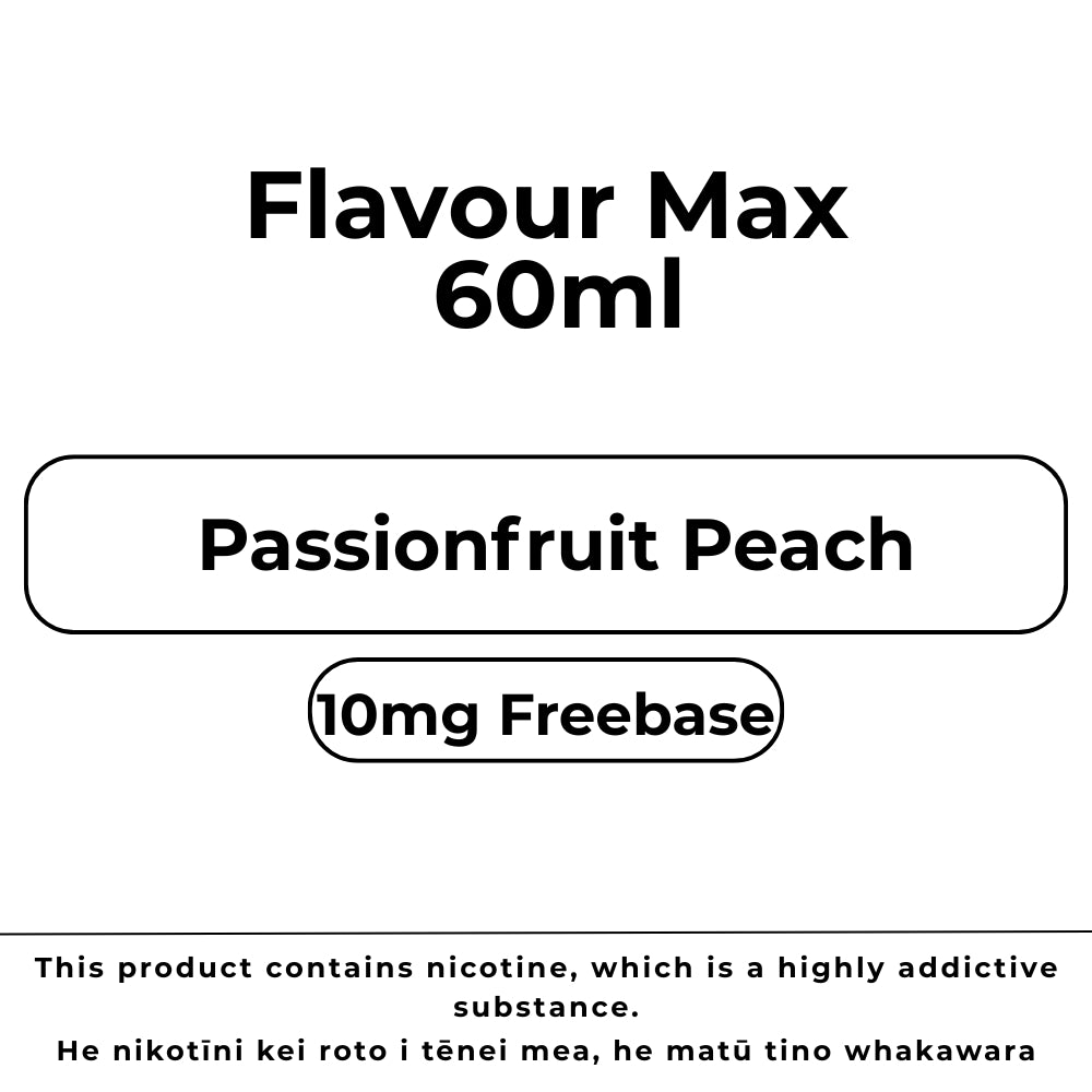 Flavour Max 10mg Passionfruit Peach