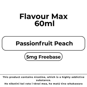 Flavour Max 5mg Passionfruit Peach