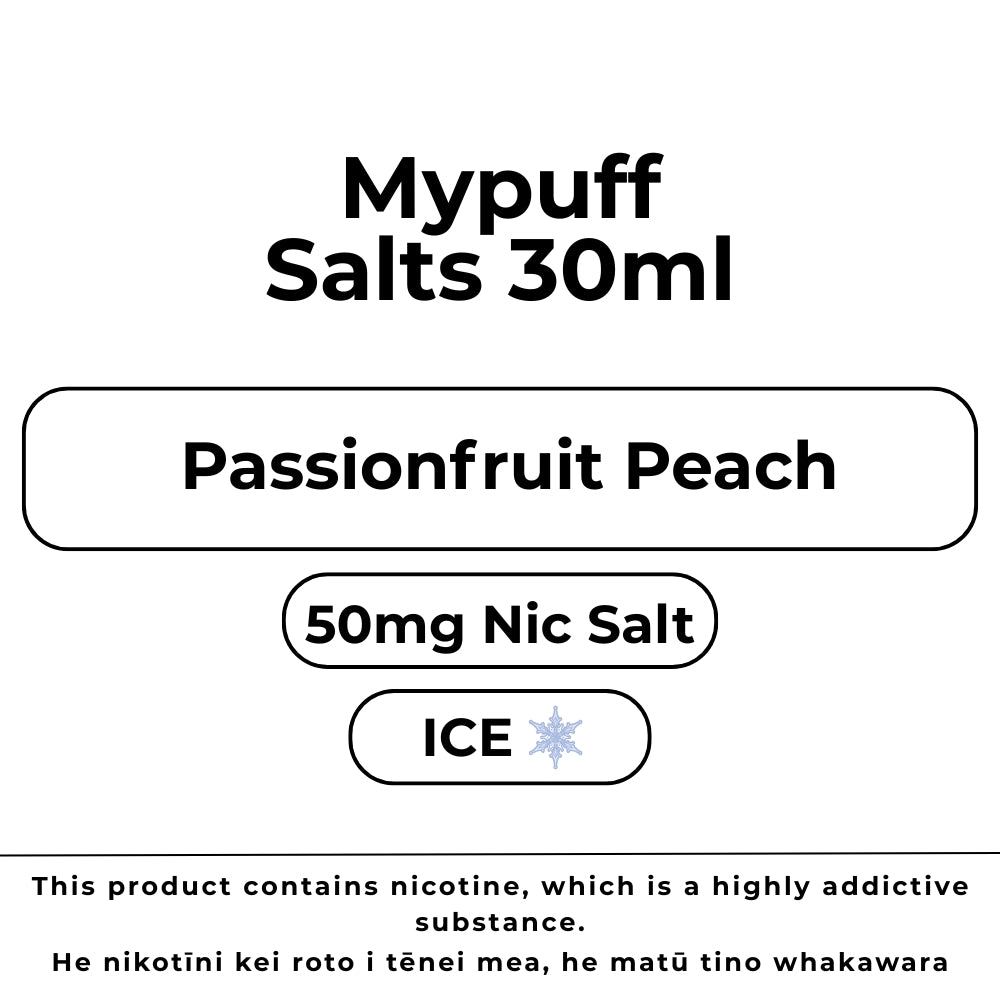 Mypuff 28.5mg Icy Passionfruit Peach