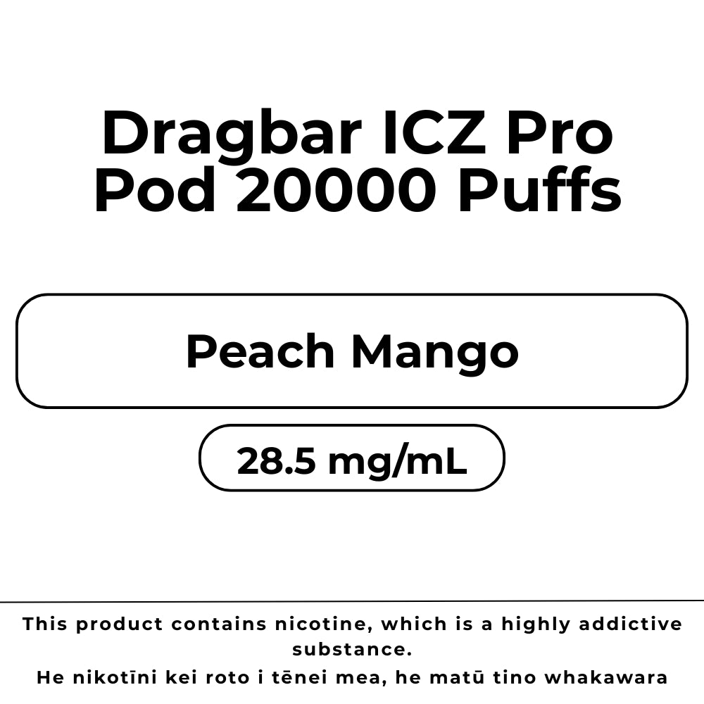 Dragbar ICZ Pro Pod Peach Mango