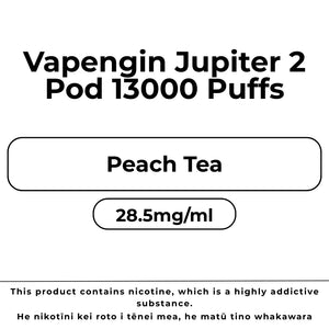 Vapengin Jupiter 2 Pod Peach Tea