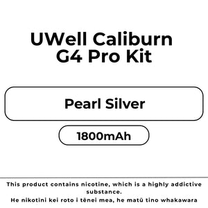 Uwell Caliburn G4 Pro Pearl Silver