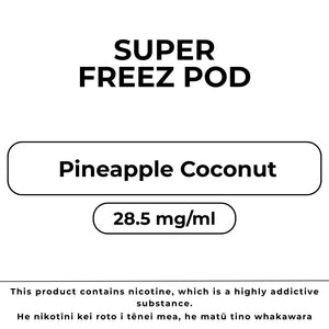 Super Freez Pod Pineapple Coconut