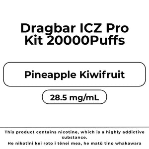 Dragbar ICZ Pro Kit Pineapple Kiwifruit