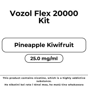 Vozol Flex 20000 Kit Pineapple Kiwifruit