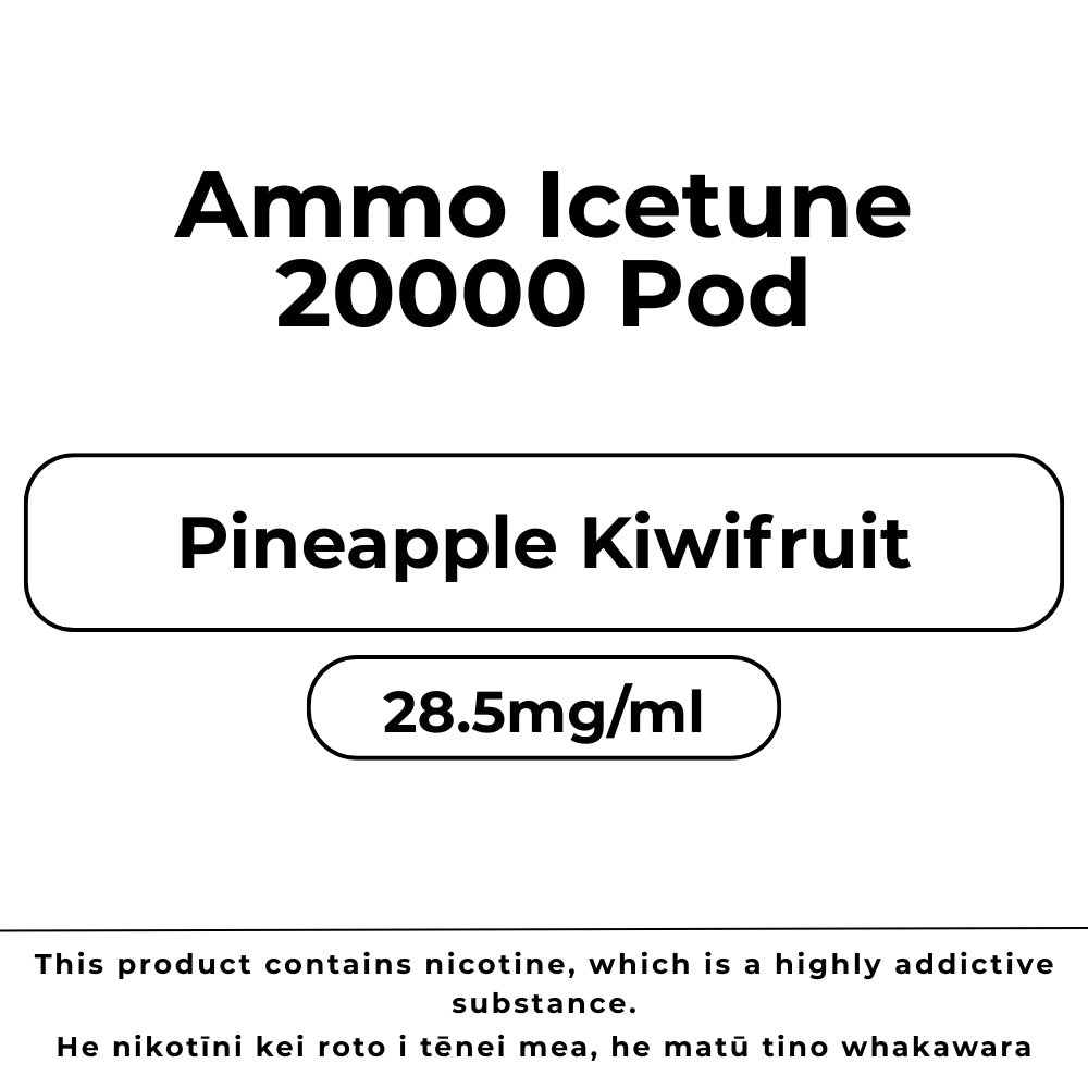 Ammo ICETUNE Pod Pineapple Kiwifruit