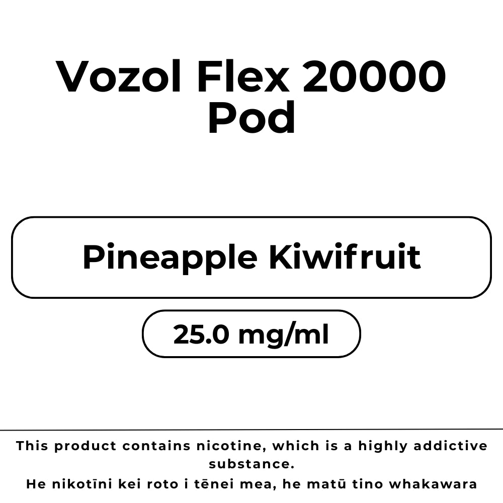 Vozol Flex 20000 Pod Pineapple Kiwifruit