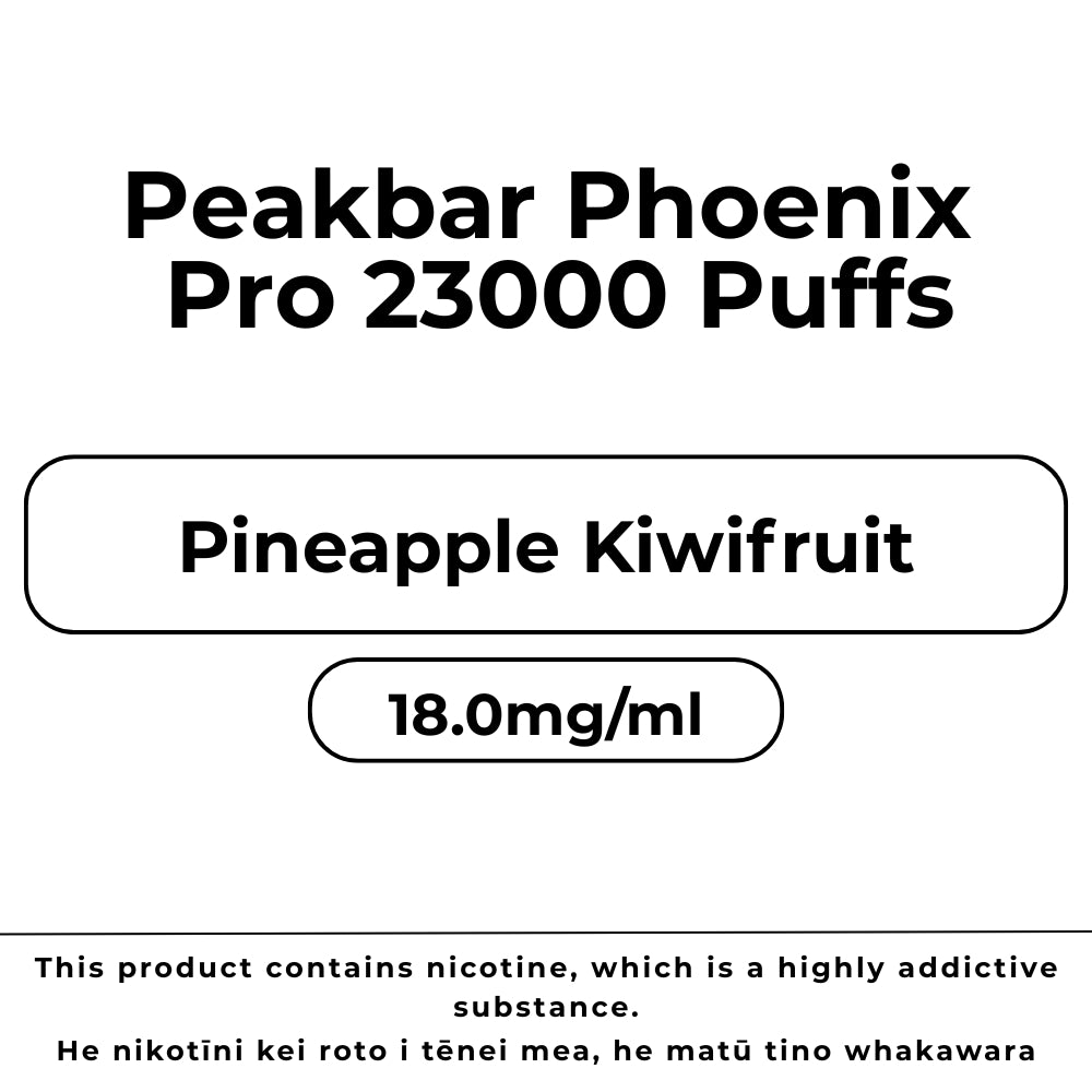 Peakbar Phoenix Pro Pineapple Kiwifruit