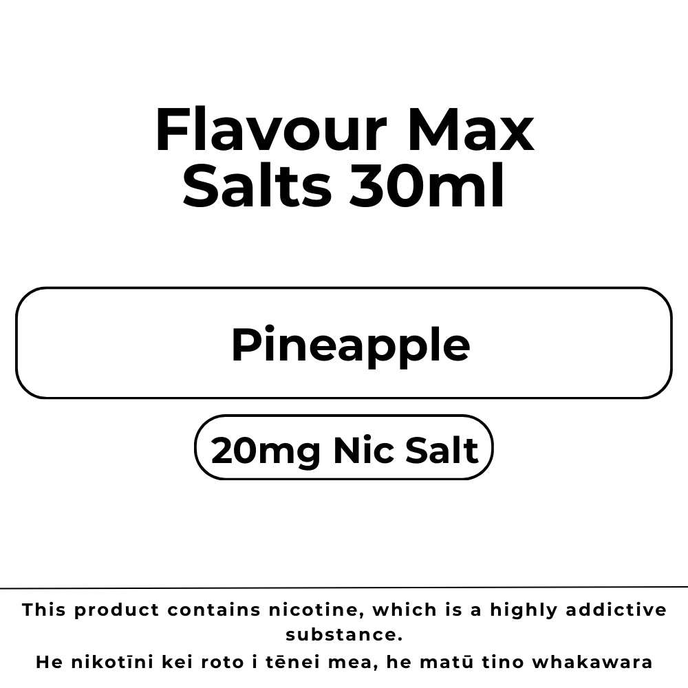 Flavour Max Salts 20mg Pineapple