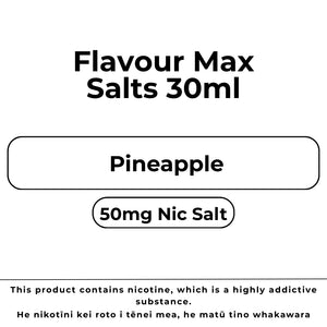 Flavour Max Salts 50mg Pineapple