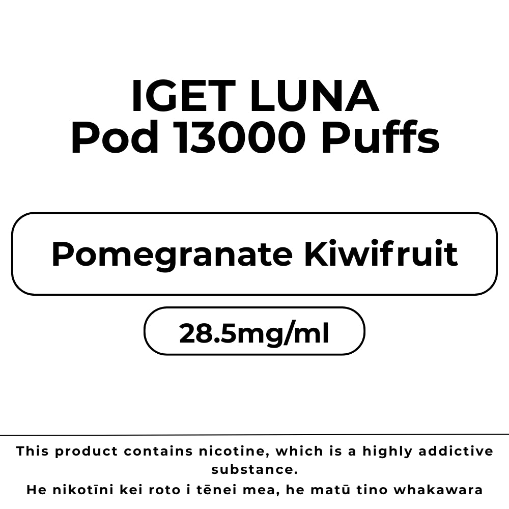 IGET Luna Pod Pomegranate Kiwifruit